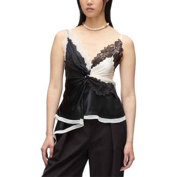 3.1 Phillip Lim WomensLiquid Satin Tank